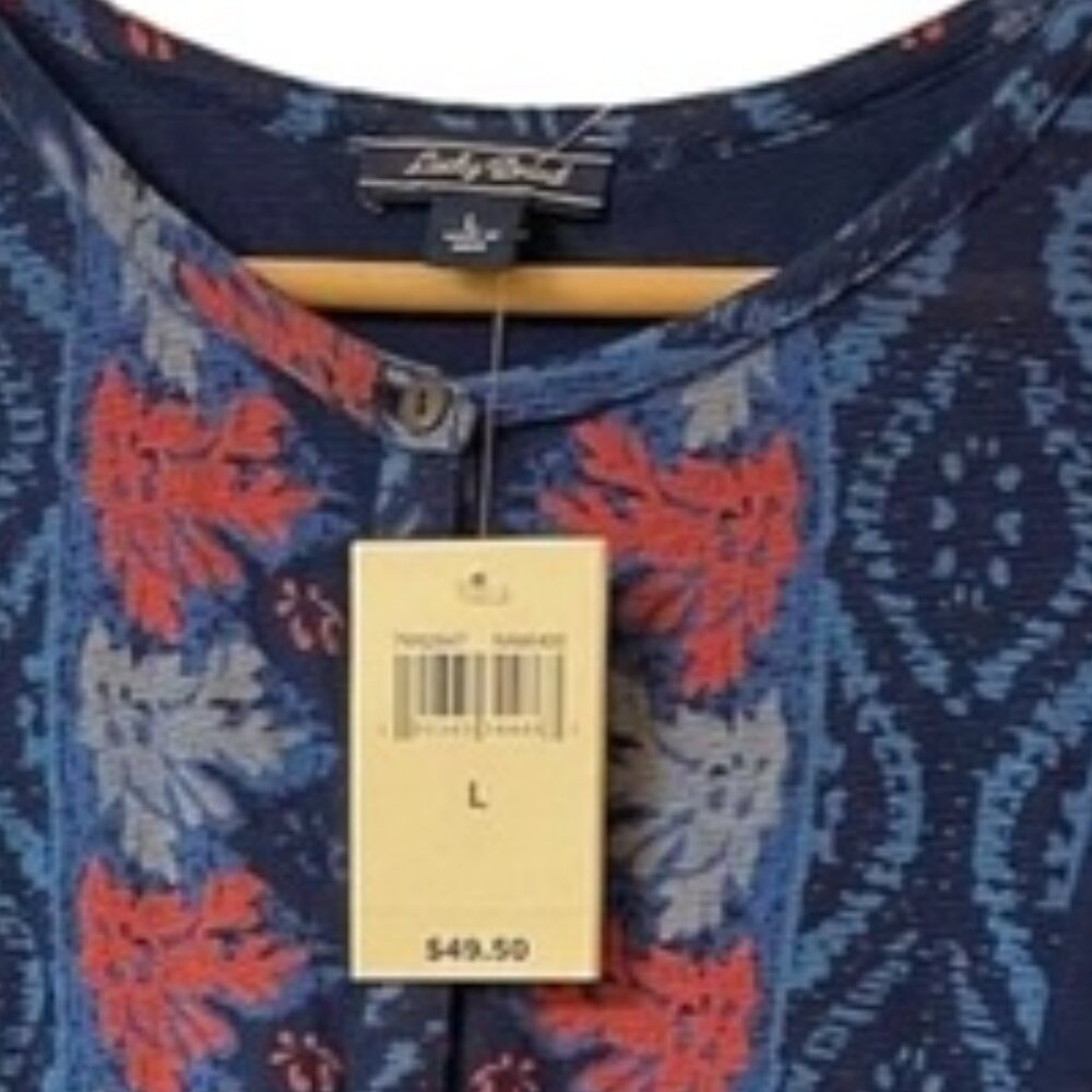 Lucky Brand  long sleeve top - Picture 6 of 6